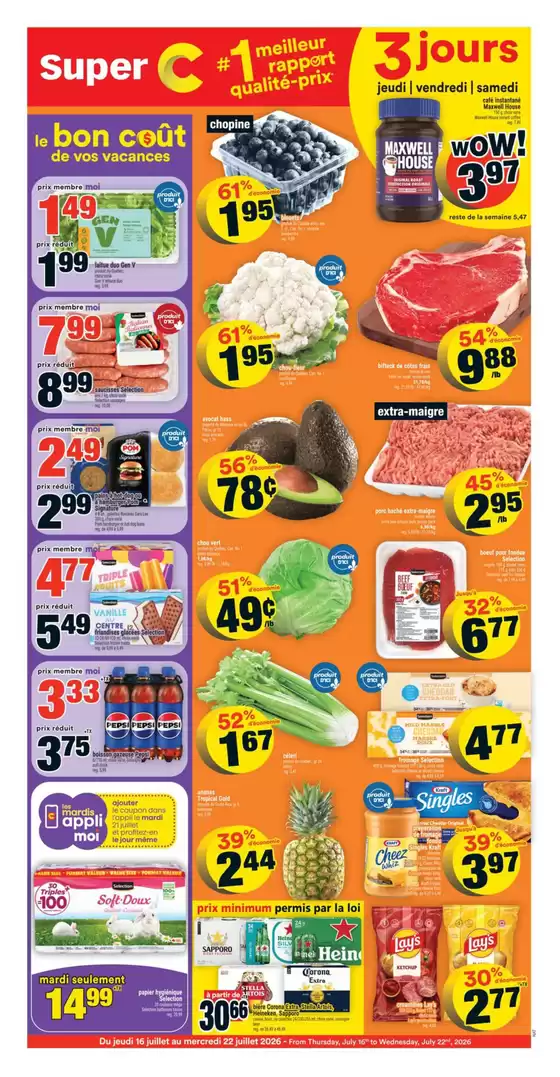 Super C catalogue in St. Thomas | New offers to discover | 2026-07-16T00:00:00.000Z - 2026-07-22T00:00:00.000Z