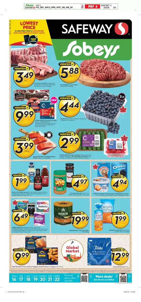Safeway catalogue | Exclusive deals for our customers | 2026-07-16T00:00:00.000Z - 2026-07-22T00:00:00.000Z