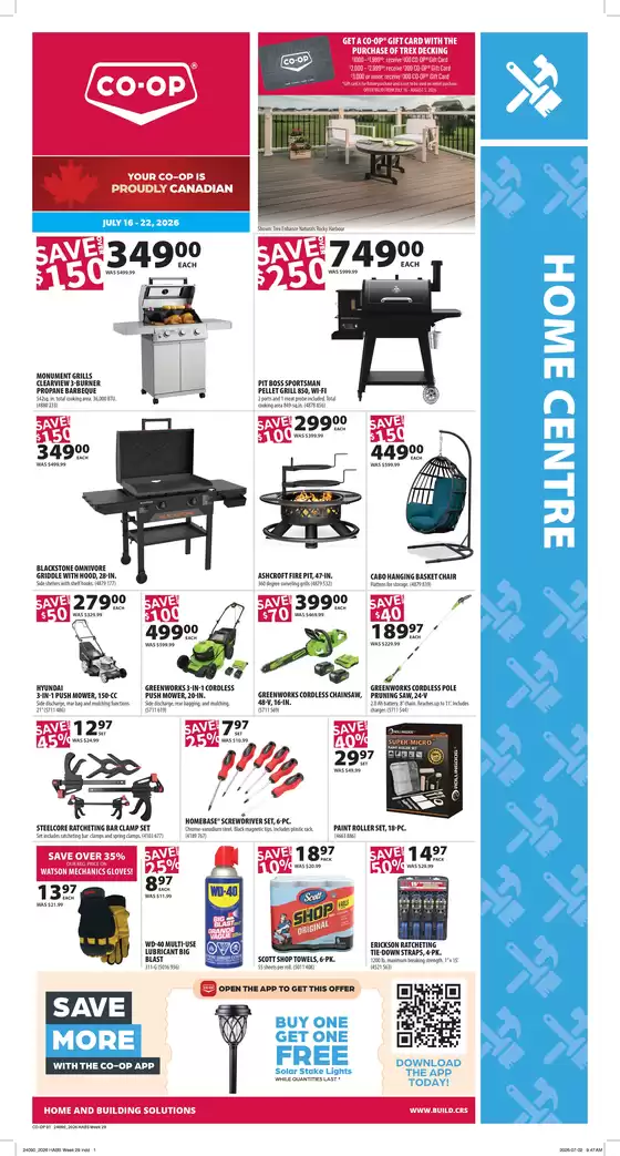 Co-op Home Centre catalogue | Home Centre | 2026-07-16T00:00:00.000Z - 2026-07-22T00:00:00.000Z