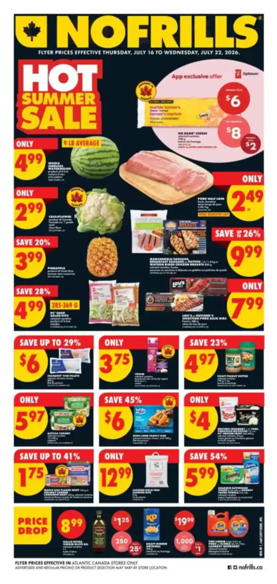 No Frills catalogue in Deseronto | No Frills Weekly ad | 2026-07-16T00:00:00.000Z - 2026-07-22T00:00:00.000Z