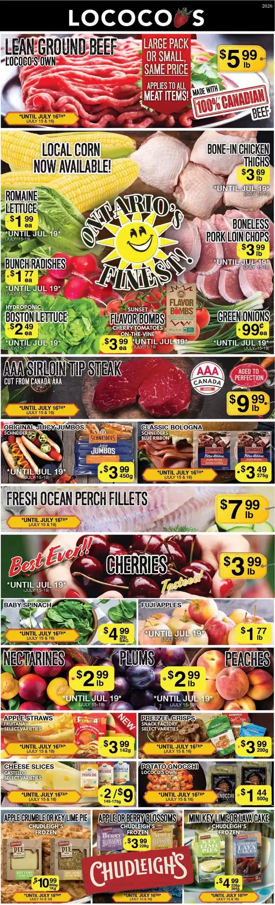 Lococos catalogue in Weyburn | Lococos Weekly ad | 2026-07-15T00:00:00.000Z - 2026-07-19T00:00:00.000Z
