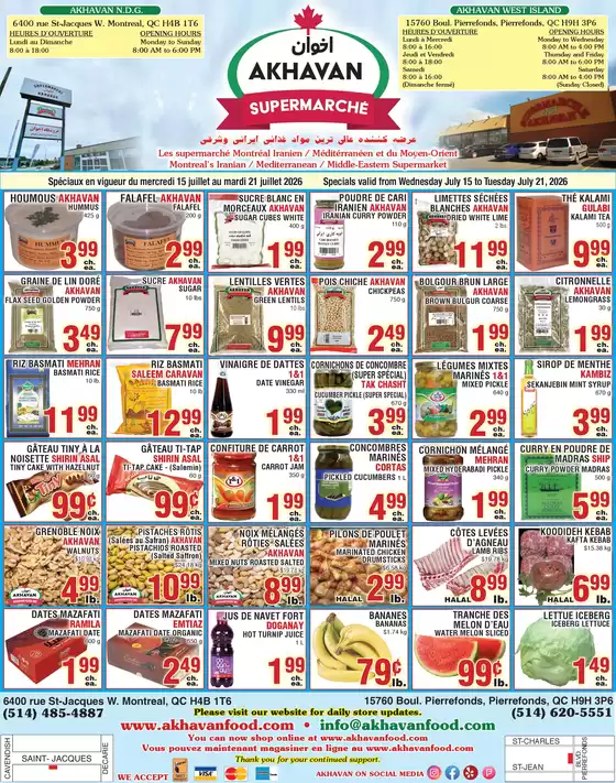 Akhavan catalogue | Weekly flyer | 2026-07-16T00:00:00.000Z - 2026-07-21T00:00:00.000Z
