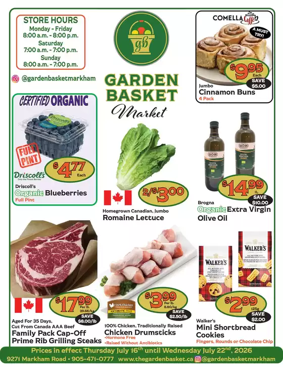 The Garden Basket catalogue | Weekly flyer | 2026-07-16T00:00:00.000Z - 2026-07-22T00:00:00.000Z