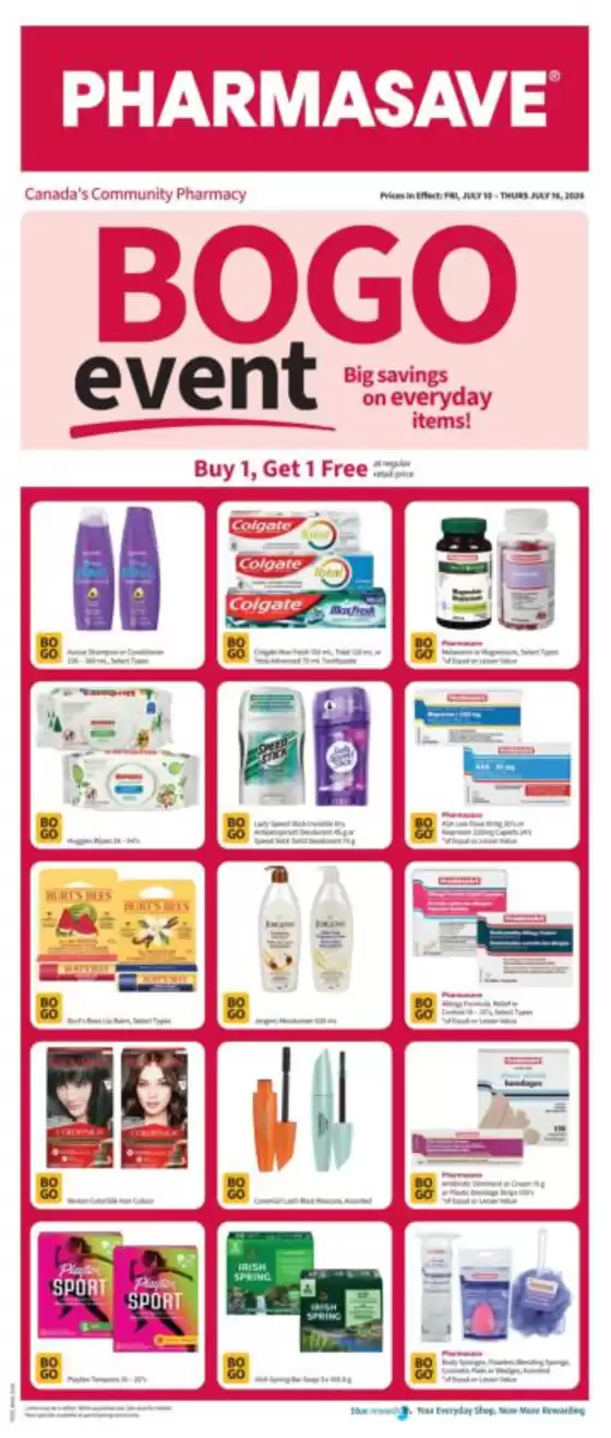 Pharmasave catalogue | Offers for bargain hunters | 2026-07-10T00:00:00.000Z - 2026-07-16T00:00:00.000Z