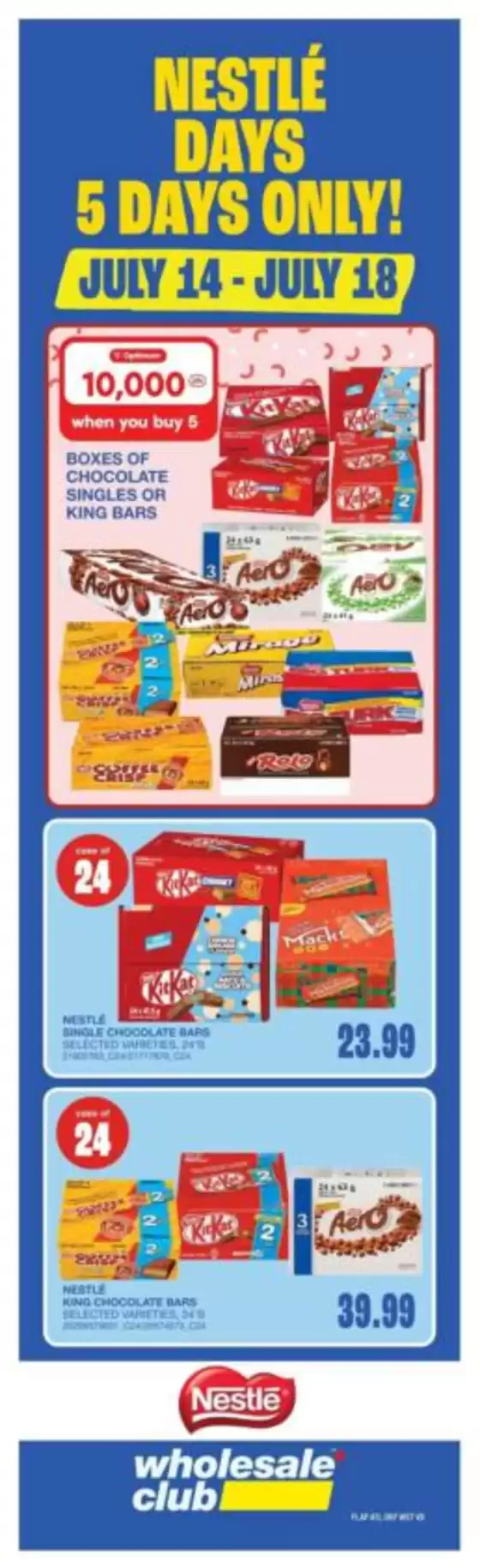 Wholesale Club catalogue | Current bargains and offers | 2026-07-14T00:00:00.000Z - 2026-07-18T00:00:00.000Z