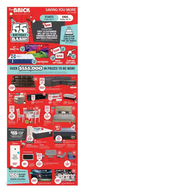 The Brick catalogue | Save now with our deals | 2026-07-16T00:00:00.000Z - 2026-07-29T00:00:00.000Z
