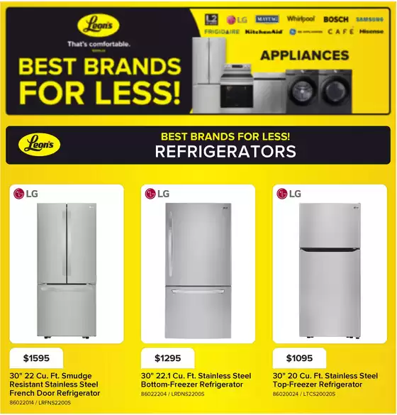 Leon's catalogue | Best brand for less ! | 2026-07-16T00:00:00.000Z - 2026-07-22T00:00:00.000Z