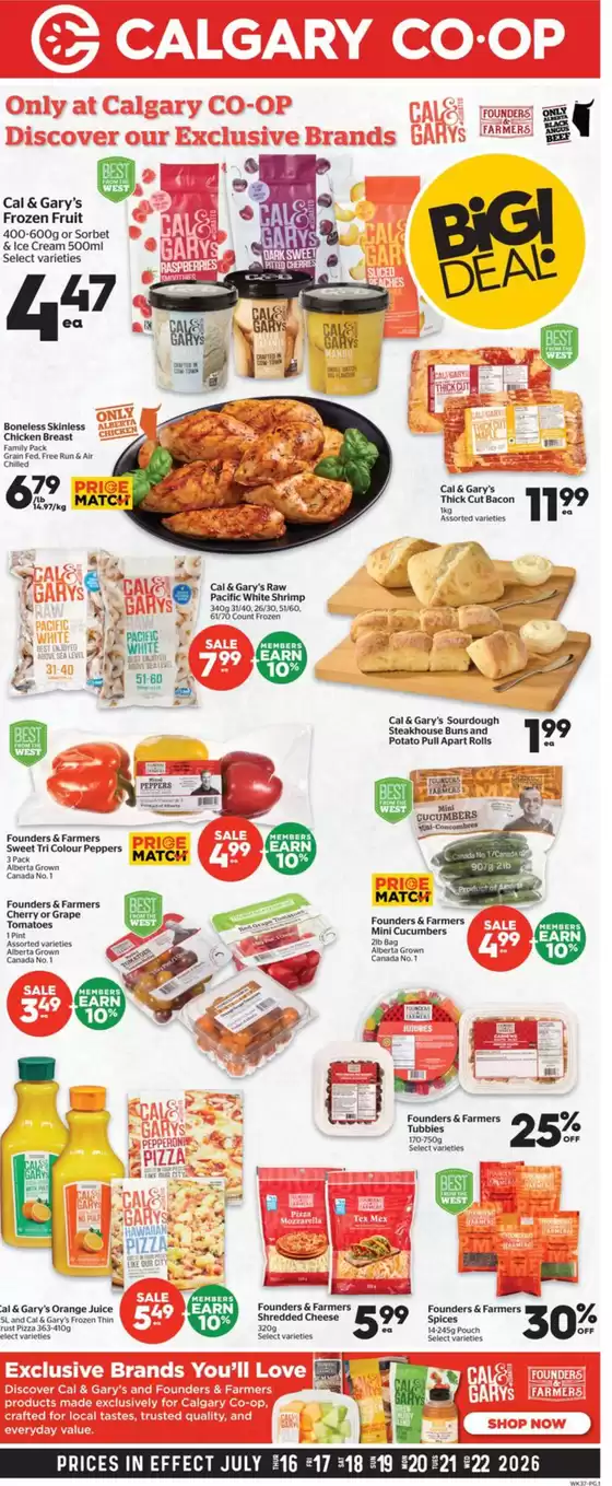 Calgary Co-op catalogue | Weekly flyer  | 2026-07-16T00:00:00.000Z - 2026-07-22T00:00:00.000Z