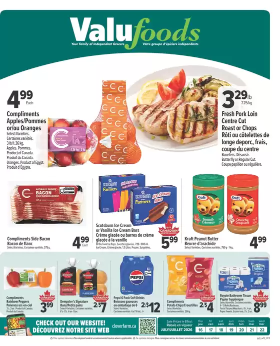 ValuFoods catalogue | Weekly flyer | 2026-07-16T00:00:00.000Z - 2026-07-22T00:00:00.000Z