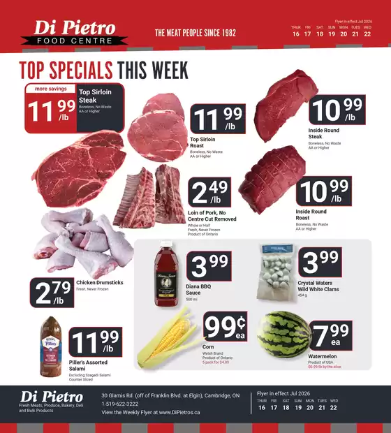 Di Pietro catalogue | Top specials this week | 2026-07-16T00:00:00.000Z - 2026-07-22T00:00:00.000Z