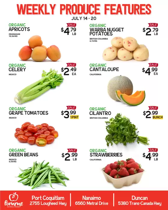 Pomme Natural Market catalogue | Weekly flyer | 2026-07-16T00:00:00.000Z - 2026-07-20T00:00:00.000Z