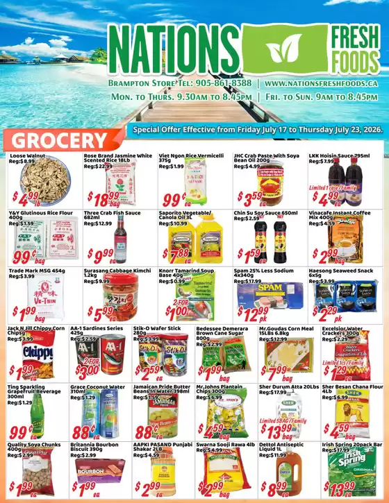 Nations Fresh Foods catalogue | Fresh Summer Deals Are Here at Nations Fresh Foods! | 2026-07-17T00:00:00.000Z - 2026-07-23T00:00:00.000Z
