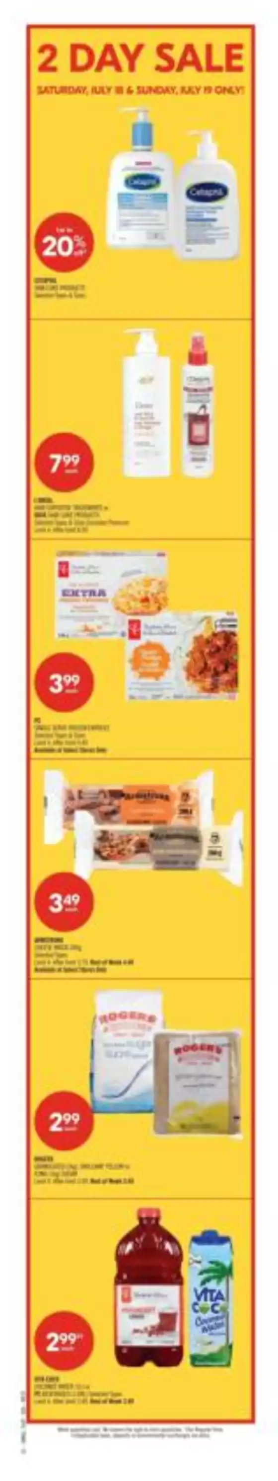 Shoppers Drug Mart catalogue in Prévost | Top deals for all customers | 2026-07-18T00:00:00.000Z - 2026-07-19T00:00:00.000Z