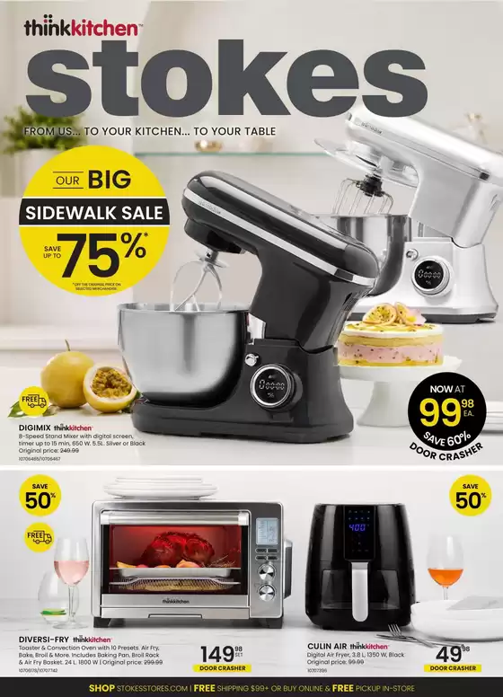 Stokes catalogue | Our big sidewalk sale save up to 75% | 2026-07-21T00:00:00.000Z - 2026-08-23T00:00:00.000Z