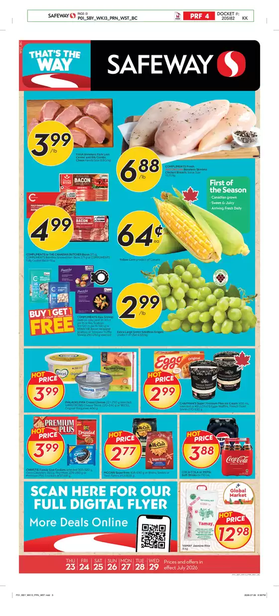 Safeway catalogue | Top deals and discounts | 2026-07-23T00:00:00.000Z - 2026-07-29T00:00:00.000Z