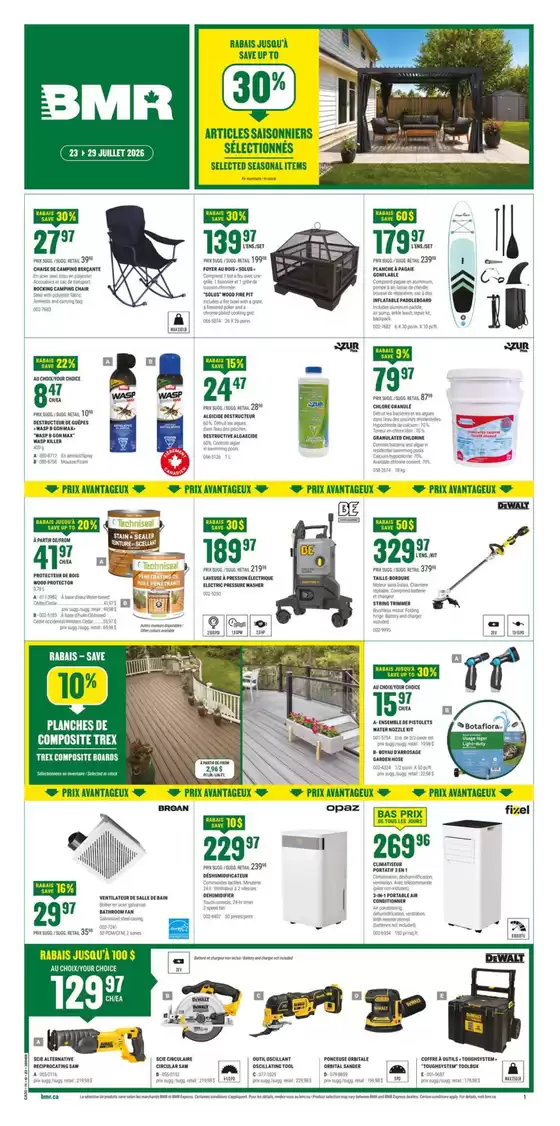 BMR catalogue in Vernon | Weekly Ad | 2026-07-23T00:00:00.000Z - 2026-07-29T00:00:00.000Z