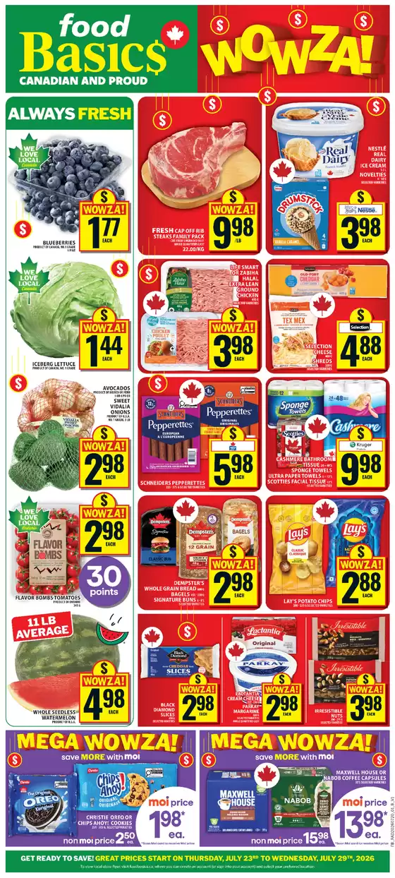 Food Basics catalogue | Current deals and offers | 2026-07-23T00:00:00.000Z - 2026-07-29T00:00:00.000Z