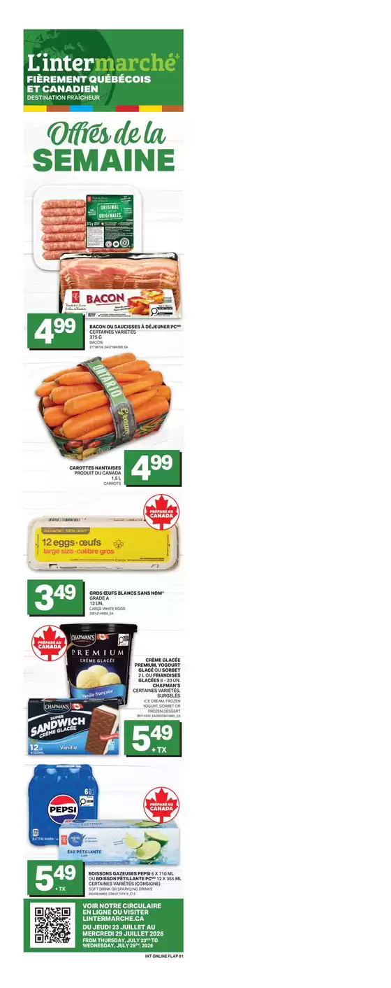 L'Intermarché catalogue | New offers to discover | 2026-07-23T00:00:00.000Z - 2026-07-29T00:00:00.000Z