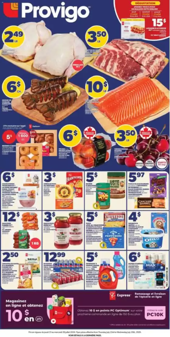 Provigo catalogue | Our best bargains | 2026-07-23T00:00:00.000Z - 2026-07-29T00:00:00.000Z