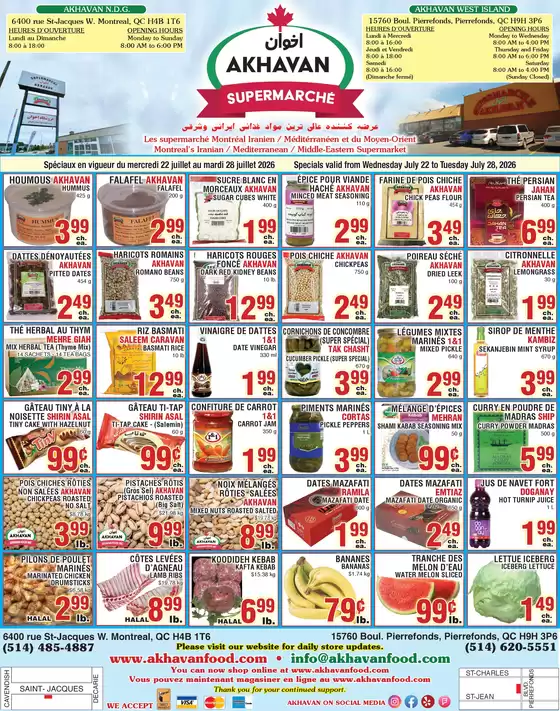 Akhavan catalogue in Halifax | Weekly flyer  | 2026-07-23T00:00:00.000Z - 2026-07-28T00:00:00.000Z