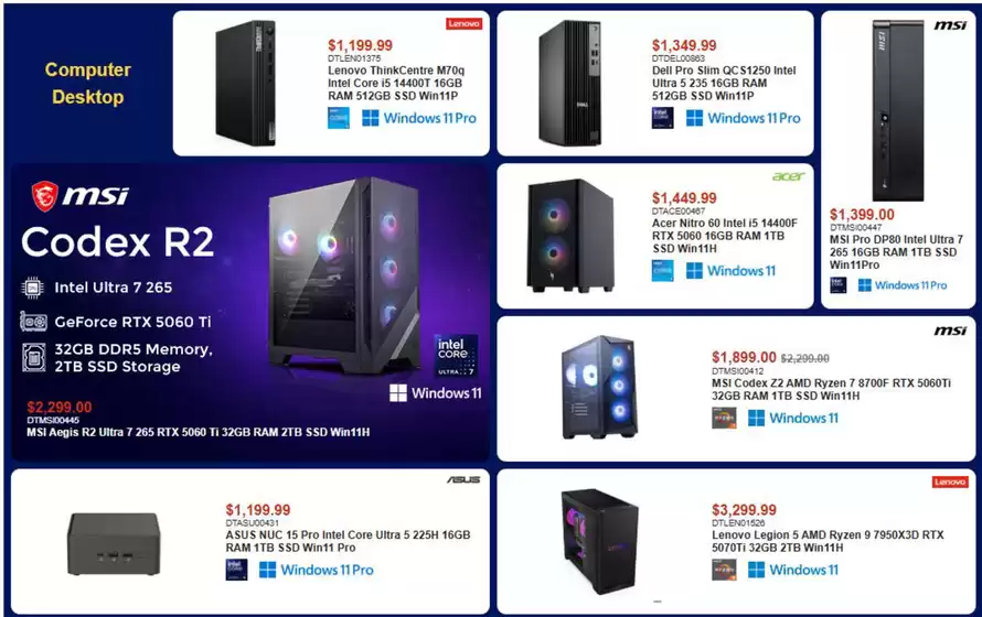 Canada Computers catalogue in Halifax | Weekly flyer  | 2026-07-23T00:00:00.000Z - 2026-07-29T00:00:00.000Z