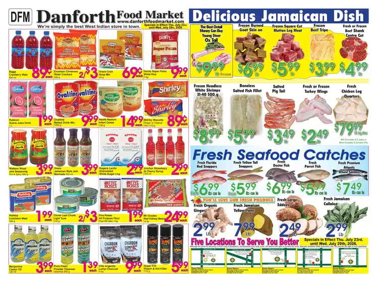Danforth Food Market catalogue in Halifax | Weekly specials  | 2026-07-23T00:00:00.000Z - 2026-07-29T00:00:00.000Z