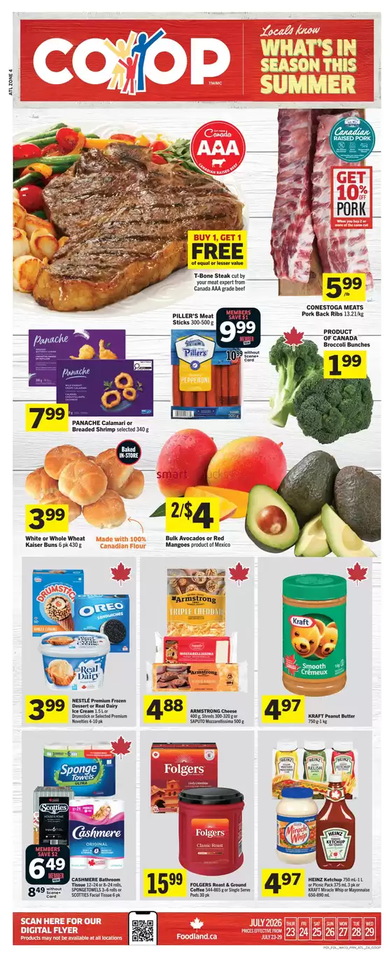 Co-op Atlantic catalogue in Halifax | Weekly flyer  | 2026-07-23T00:00:00.000Z - 2026-07-29T00:00:00.000Z