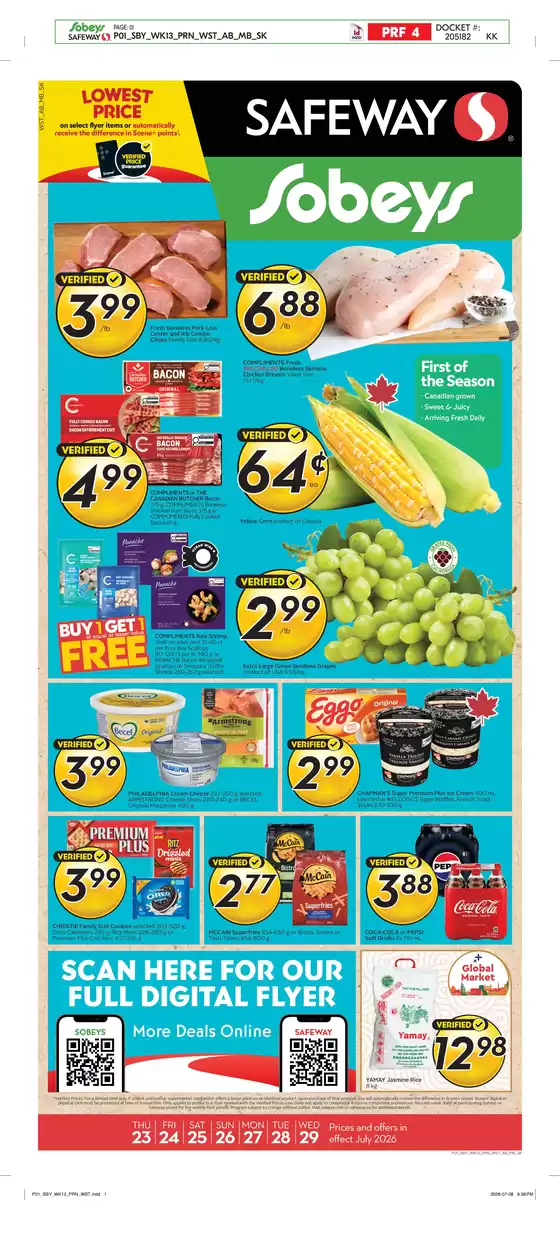 Safeway catalogue | Offers for bargain hunters | 2026-07-23T00:00:00.000Z - 2026-07-29T00:00:00.000Z