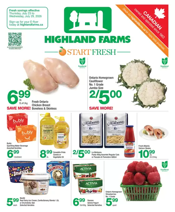 Highland Farms catalogue in Dartmouth | Highland Farms flyer | 2026-07-23T00:00:00.000Z - 2026-07-29T00:00:00.000Z