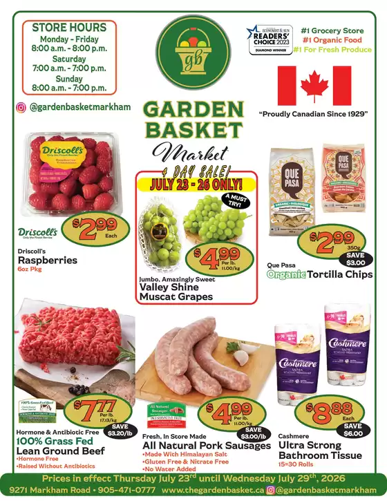 The Garden Basket catalogue in Dartmouth | The Garden Basket | 2026-07-23T00:00:00.000Z - 2026-07-29T00:00:00.000Z
