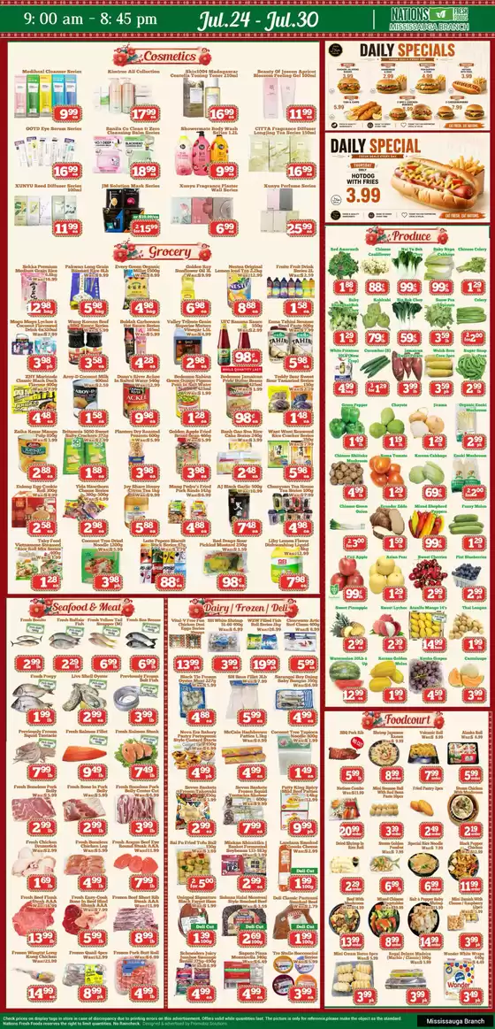 Nations Fresh Foods catalogue in Ottawa | Enjoy Special deals everyday | 2026-07-24T00:00:00.000Z - 2026-07-30T00:00:00.000Z