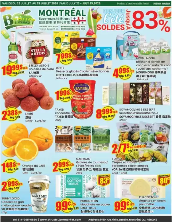 Btrust Supermarket catalogue | Up to 83 % off  | 2026-07-24T00:00:00.000Z - 2026-07-30T00:00:00.000Z