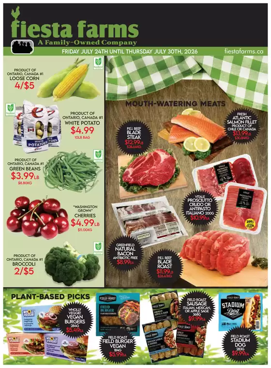 Fiesta Farms catalogue | Weekly flyer  | 2026-07-24T00:00:00.000Z - 2026-07-30T00:00:00.000Z