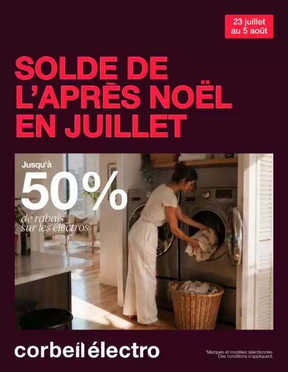 Corbeil catalogue in Markham | Jusqu'à 50% de rabais sur les électros | 2026-07-24T00:00:00.000Z - 2026-08-05T00:00:00.000Z