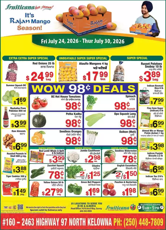 Fruiticana catalogue | Attractive special offers for everyone | 2026-07-24T00:00:00.000Z - 2026-07-30T00:00:00.000Z