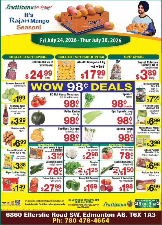 Fruiticana catalogue | Current special promotions | 2026-07-24T00:00:00.000Z - 2026-07-30T00:00:00.000Z