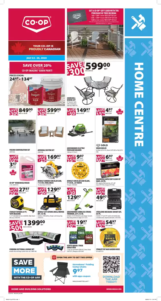 Co-op Home Centre catalogue | Current deals and offers | 2026-07-23T00:00:00.000Z - 2026-07-29T00:00:00.000Z