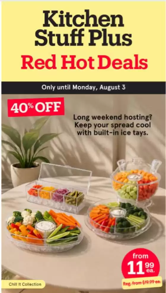 Kitchen Stuff Plus catalogue | Red hot deals | 2026-07-27T00:00:00.000Z - 2026-08-03T00:00:00.000Z