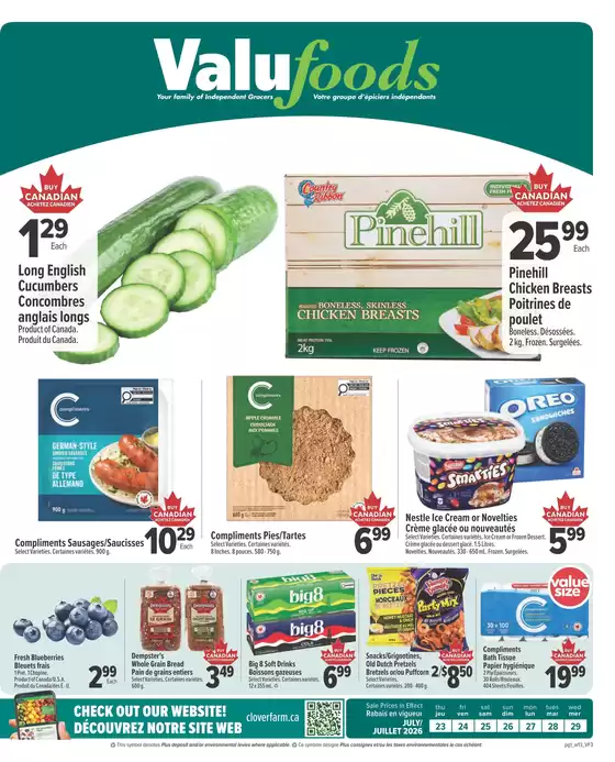 ValuFoods catalogue | Weekly flyer | 2026-07-27T00:00:00.000Z - 2026-07-29T00:00:00.000Z