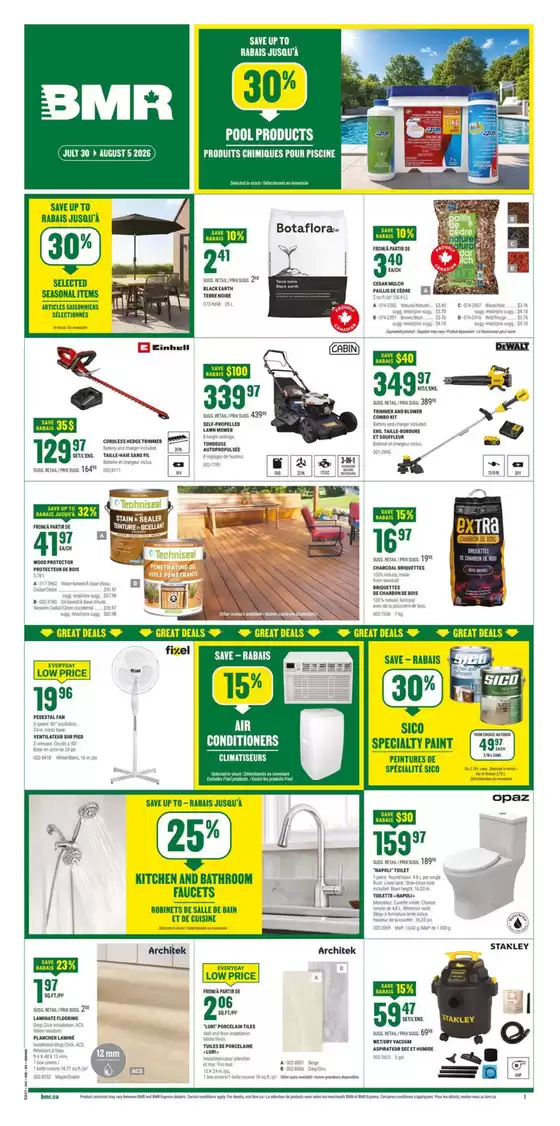 BMR catalogue | Our best offers for you | 2026-07-30T00:00:00.000Z - 2026-08-05T00:00:00.000Z