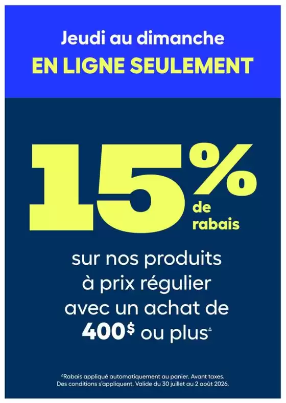 RONA catalogue | Great discounts on selected products | 2026-07-30T00:00:00.000Z - 2026-08-02T00:00:00.000Z