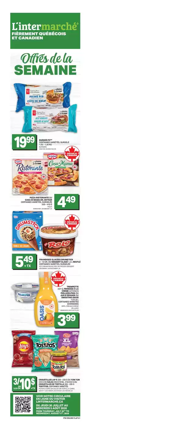 L'Intermarché catalogue | Weekly Flyer | 2026-07-30T00:00:00.000Z - 2026-08-05T00:00:00.000Z