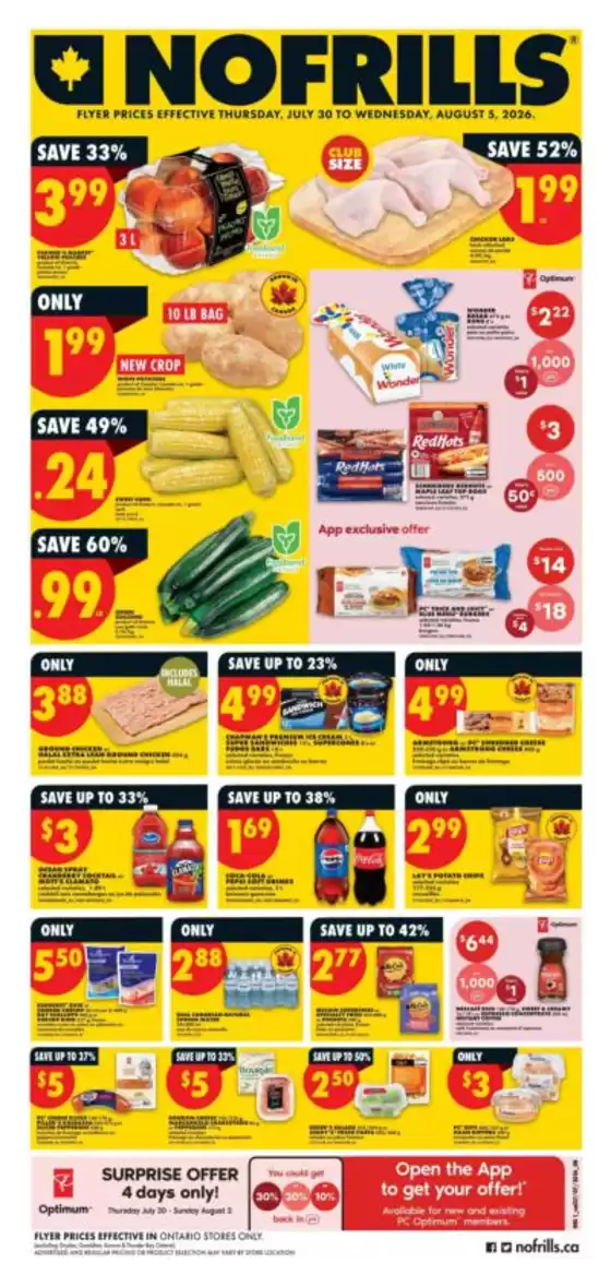 No Frills catalogue | Offers for bargain hunters | 2026-07-30T00:00:00.000Z - 2026-08-05T00:00:00.000Z