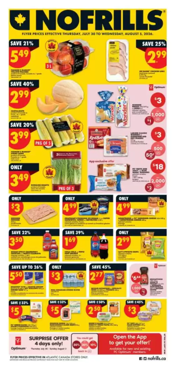 No Frills catalogue | No Frills Weekly ad | 2026-07-30T00:00:00.000Z - 2026-08-05T00:00:00.000Z