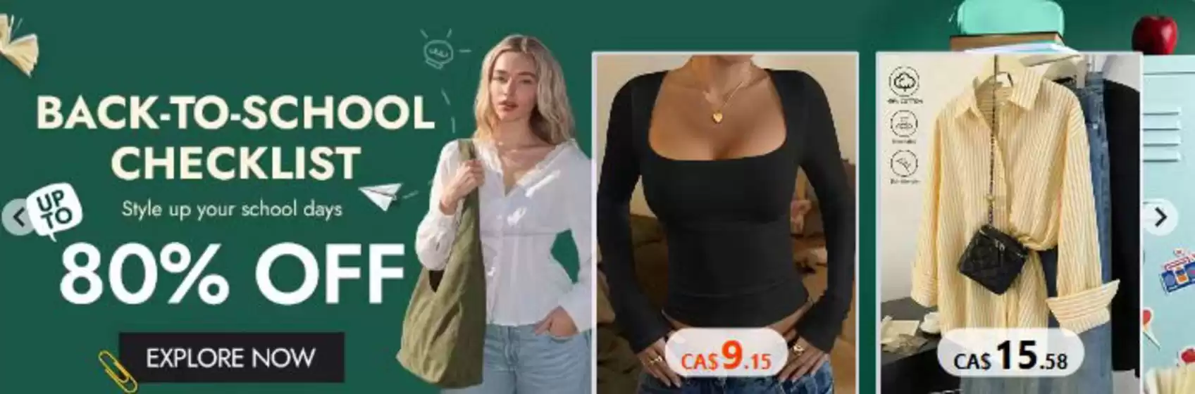 SheIn catalogue | Back to school  | 2026-07-29T00:00:00.000Z - 2026-08-30T00:00:00.000Z
