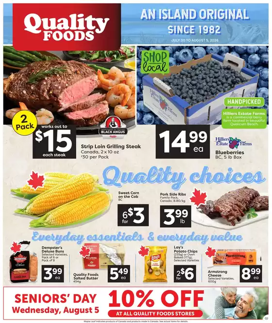 Quality Foods catalogue | Weekly flyer | 2026-07-30T00:00:00.000Z - 2026-08-05T00:00:00.000Z