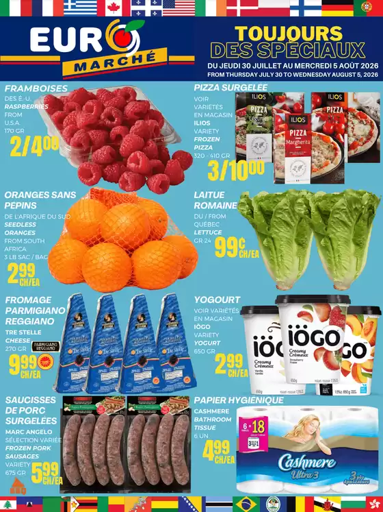 Euromarché catalogue | Toujours des speciaux | 2026-07-30T00:00:00.000Z - 2026-08-05T00:00:00.000Z
