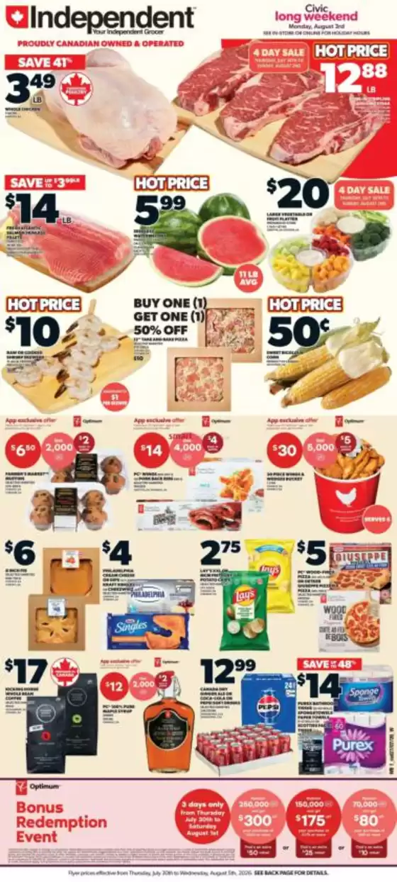 Independent Grocer catalogue | Independent Grocer weeky flyer | 2026-07-30T00:00:00.000Z - 2026-08-05T00:00:00.000Z