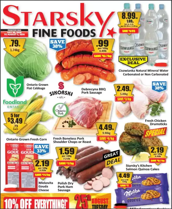 Starsky catalogue | Weekly flyer | 2026-07-30T00:00:00.000Z - 2026-08-05T00:00:00.000Z