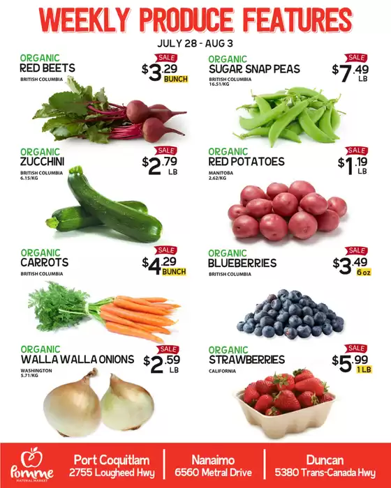 Pomme Natural Market catalogue | Weekly flyer | 2026-07-30T00:00:00.000Z - 2026-09-03T00:00:00.000Z